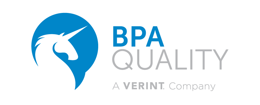BPA Quality, A Verint Company, experts in call center QA, managed services, speech analytics